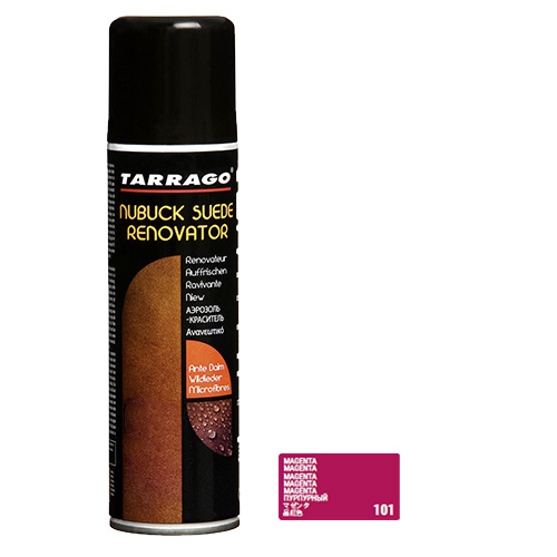TARRAGO Аэрозоль - краска для замши, велюра, нубука МАЛИНОВЫЙ 250 мл 