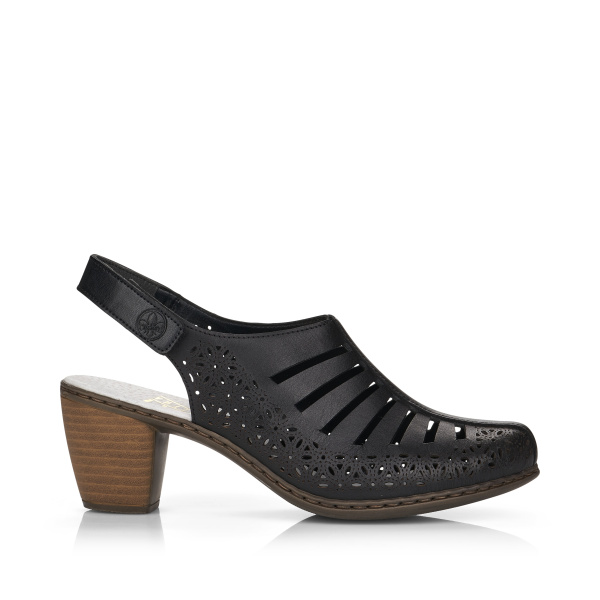 RIEKER туфли с вырезами и перфорацией 