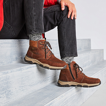 RIEKER кроссовки высокие на шнурках