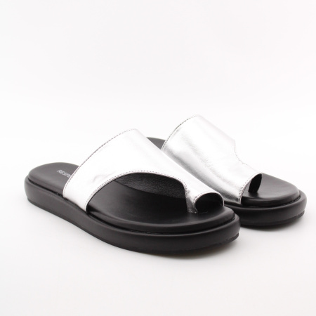 RESPECT сабо серебряного цвета