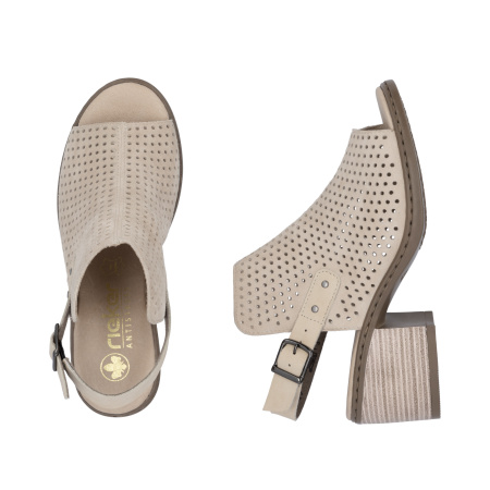 RIEKER босоножки перфорированые