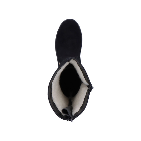 RIEKER замшевые сапоги на танкетке