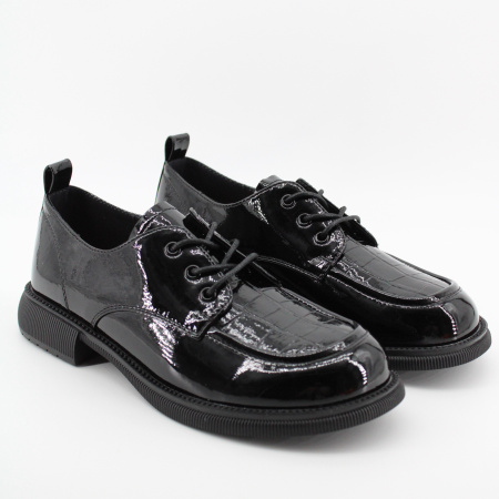 LUKME лаковые полуботинки на шнуровке