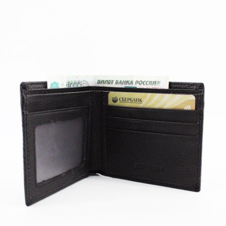 BADEN кошелек мужской черного цвета