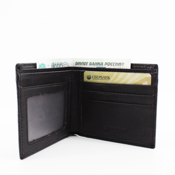 BADEN кошелек мужской черного цвета