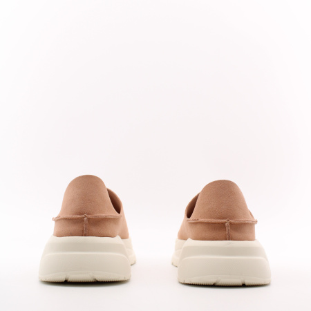 GRUNBERG розовые слипоны из микрополитекса