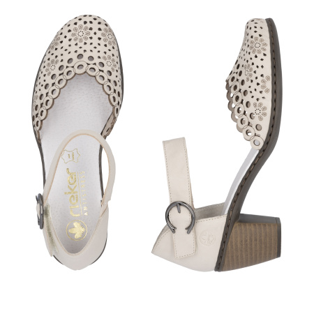 RIEKER туфли с перфорацией