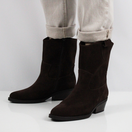 BADEN замшевые полусапоги - казаки