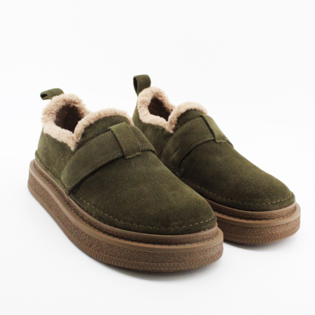 SPUR зимние полуботинки на липучке