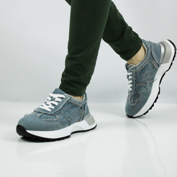 ABRICOT кроссовки из джинсы