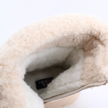 MADELLA полусапоги с декоративной опушкой