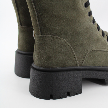 MADELLA высокие зимние ботинки темно-зеленого цвета