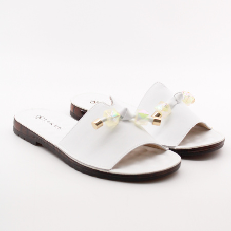 LUKME сабо с камнями на союзке