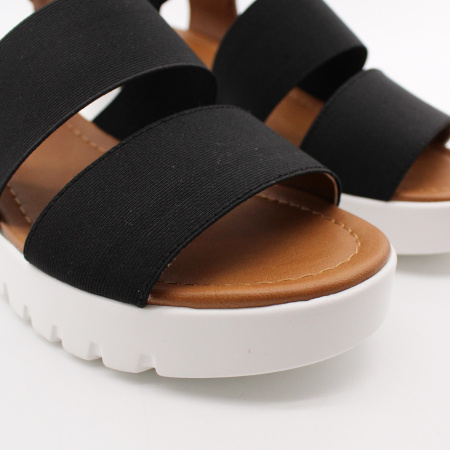 LUKME босоножки- верх полностью прорезиненный