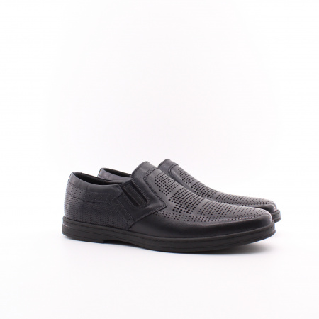 Синие кожаные полуботинки MARCO TREDI