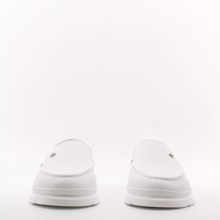 BADEN белые мокасины