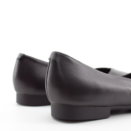 MADELLA балетки классически черные из натуральной кожи
