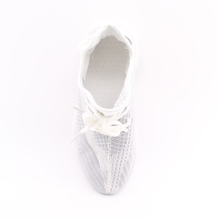 Серые текстильные кроссовки на гибкой подошве RIXSHUZ