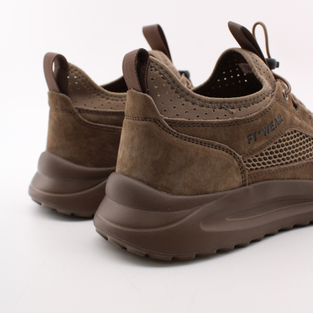 TORSION FIELD, 799041-8, Кроссовки муж. текстиль+нк/текстиль/ЭВА/коричневый (04-24)