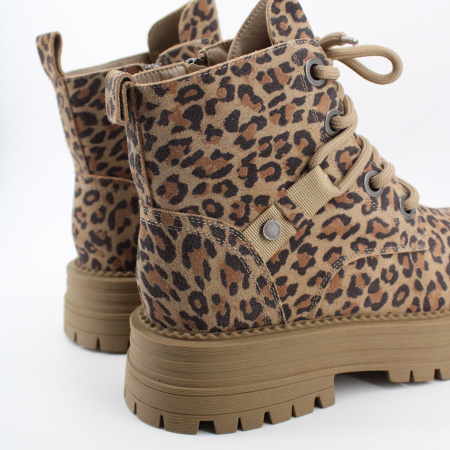 SPUR ботинки леопард