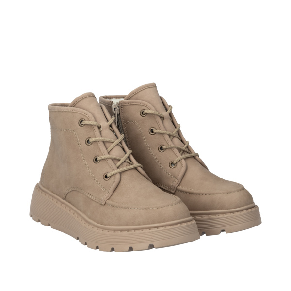 RIEKER ботинки бежевые