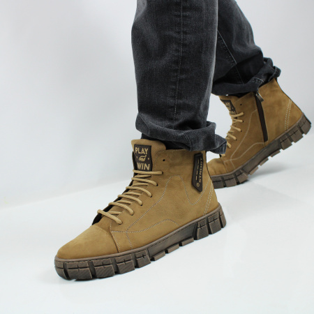 BASKARA ботинки из нубука