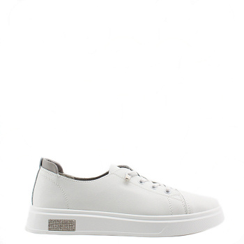 LUKME белые кожаные кеды