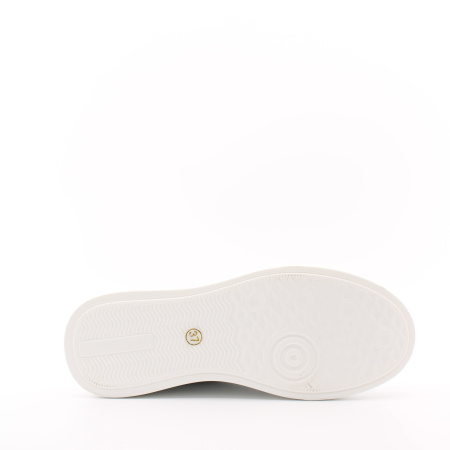 LUKME белые кожаные кеды на скрытой танкетке