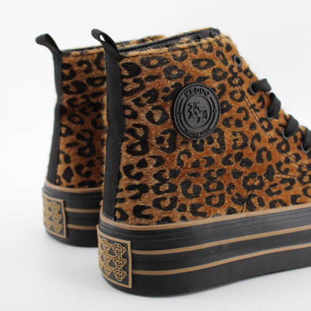 KEDDO DENIM кеды леопардовые
