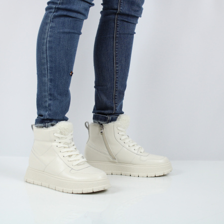 RESPECT зимние белые кеды