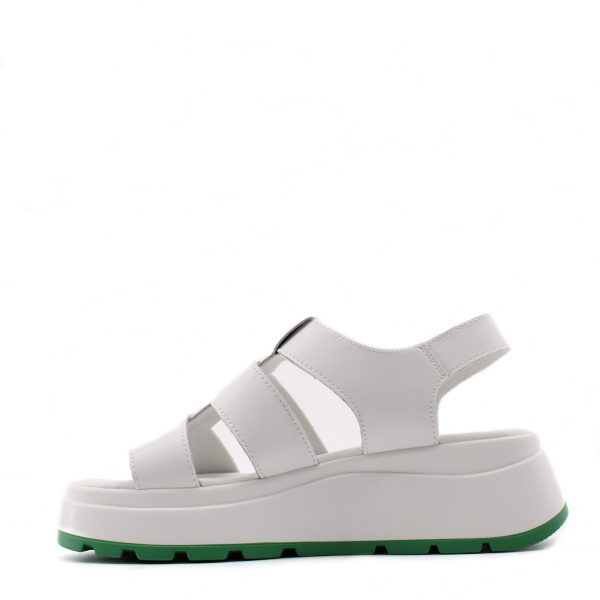 LUKME босоножки белые на платформе