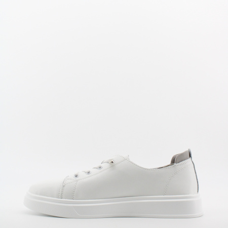 LUKME белые кожаные кеды