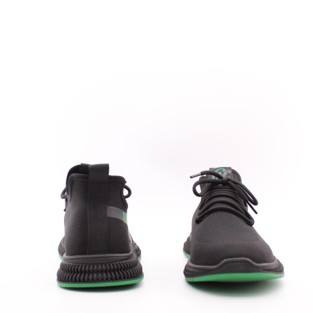 Кроссовки из текстиля с имитацией шнурка RESPECT