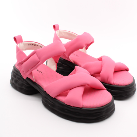 BONAVI розовые дутые босоножки