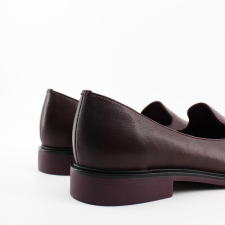 SPUR лоферы бордового цвета
