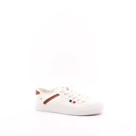 Кеды белые текстильные MADELLA