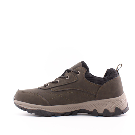 Полуботинки цвета хаки с мембраной Нано-Текс GRUNBERG