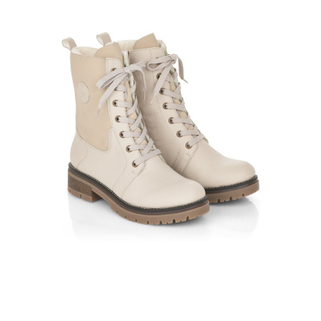 RIEKER высокие ботинки на шнуровке