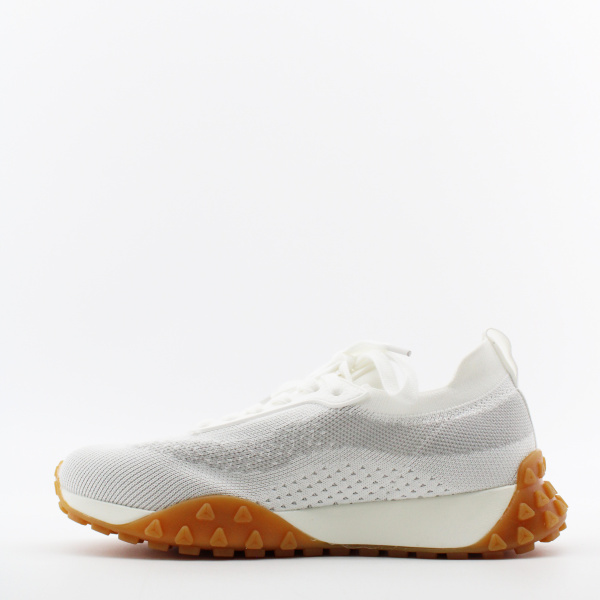 ABRICOT текстильные кроссовки белого цвета