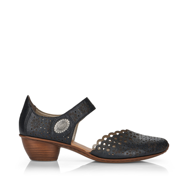 Туфли с вырезами и перфорацией RIEKER