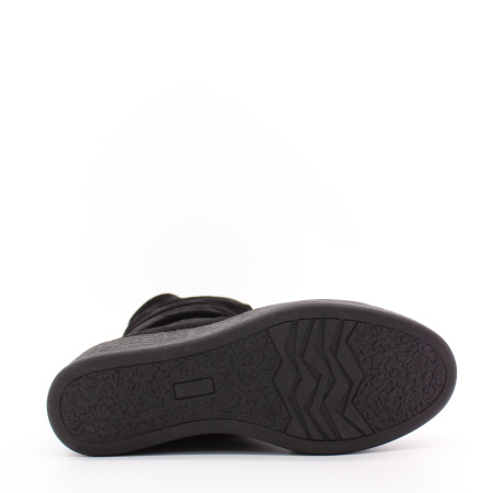 SELM замшевые полусапоги на высокой танкетке