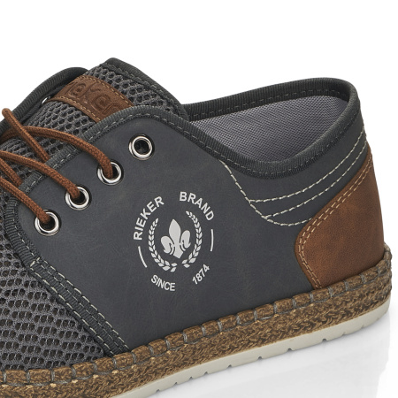 RIEKER текстильные на шнурке