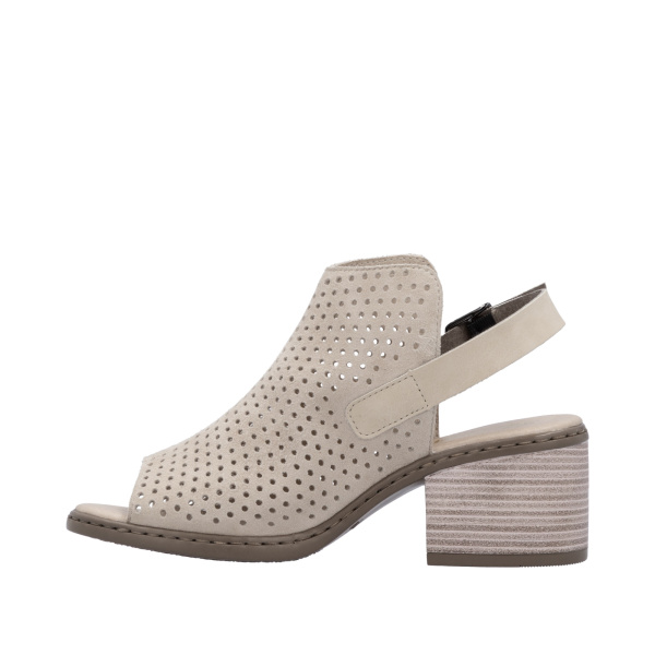 RIEKER босоножки перфорированые