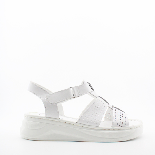 LAGRANDEZZA босоножки белого цвета