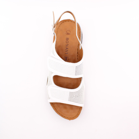 LUKME комфортные белые босоножки