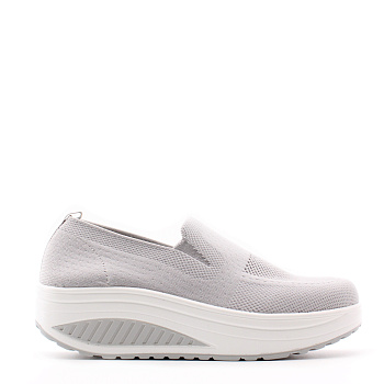 EVALLI серые текстильные полуботинки 