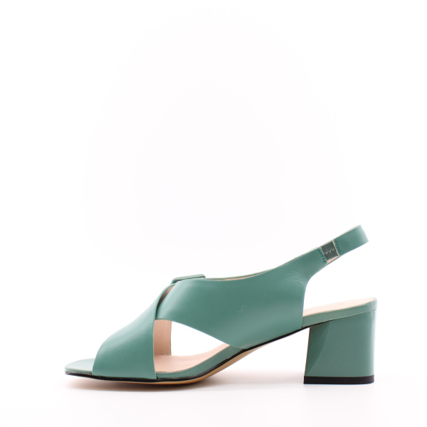 RESPECT босоножки на широкую ногу измурудного цвета