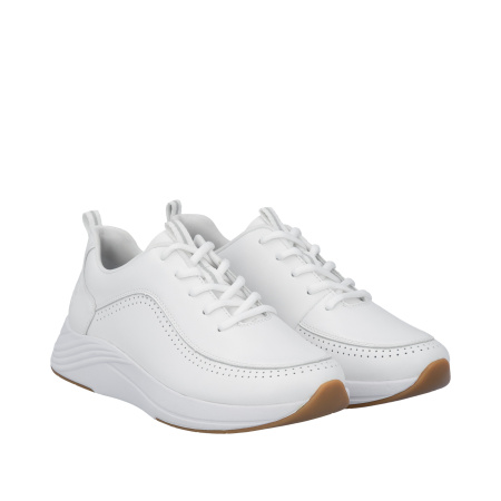 RIEKER белые кожаные кроссовки 