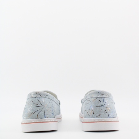 BADEN мокасины нежно голубого цвета