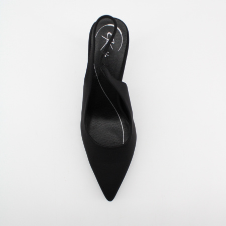 KEDDO черные лодочки с открытой пяткой